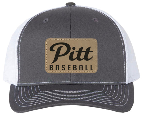 Pitt Baseball - Leather patch hat